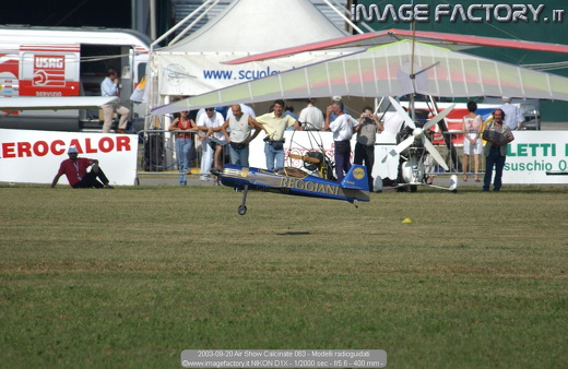 2003-09-20 Air Show Calcinate 063 - Modelli radioguidati